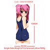 Anime MOERU girl single side pillow(50x150CM)