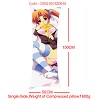 Anime MOERU girl single side pillow(50x150CM)