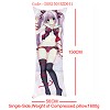 Anime MOERU girl single side pillow(50x150CM)