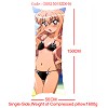 Anime MOERU girl single side pillow(50x150CM)