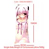 Anime MOERU girl single side pillow(50x150CM)