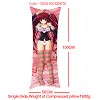 Anime MOERU girl single side pillow(50x150CM)