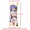 Anime MOERU girl single side pillow(50x150CM)