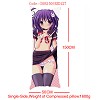 Anime MOERU girl single side pillow(50x150CM)