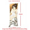 Anime MOERU girl single side pillow(50x150CM)