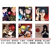 Naruto glass cleaning cloth(6pcs a set)