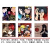 Naruto glass cleaning cloth(6pcs a set)