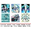 Hatsune Miku cleaning cloth(6pcs a set)