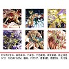 Saint seiya cleaning cloth(6pcs a set)