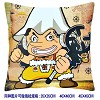 One piece double siedes pillow