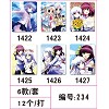 Angel beats mouse pad(6pcs a set)