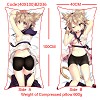 Anime sexy girl double sides pillow(40X100CM)