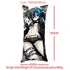 Black rock shooter pillow(40X100CM)