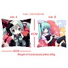 Hatsune Miku double sides pillow(45x45CM)