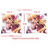 Anime girl double sides pillow(45x45CM)