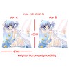 The anime girl double sides pillow(45x45CM)