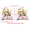 The anime girl double sides pillow(45x45CM)