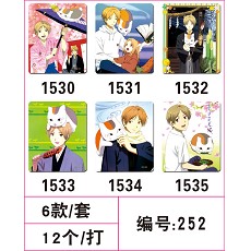 Natsume Yuujinchou mouse pads(6pcs a set)