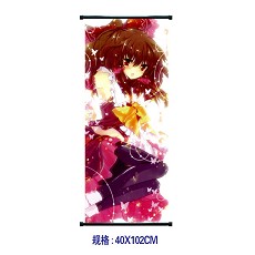 Touhou project anime wallscroll 2992