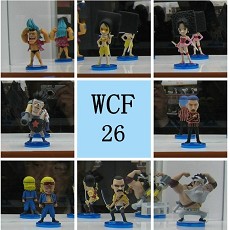 one piece figures(8pcs a set)