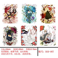 Natsume Yuujinchou mouse pads(6pcs a set)BSD065