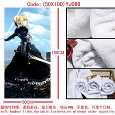 Fate stay night bath towel YJ099