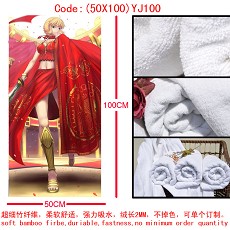 Fate stay night bath towel YJ100