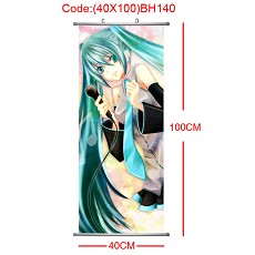 Hatsune Miku wallscroll(40X100)BH140