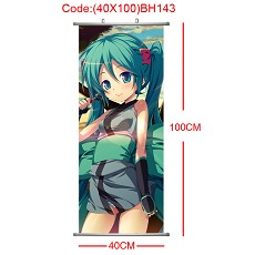 Hatsune Miku wallscroll(40X100)BH143