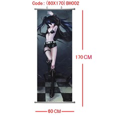 Black rock shooter wallscroll(60×170)BH002