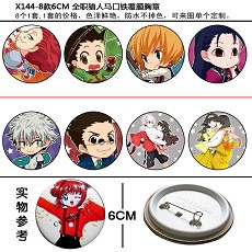 Hunter x Hunter pins(8pcs a set)X144