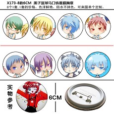 Kuroko no Basuke pins(8pcs a set)X173