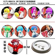 Kuroko no Basuke pins(8pcs a set)X175