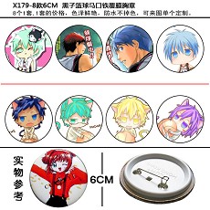 Kuroko no Basuke pins(8pcs a set)X179