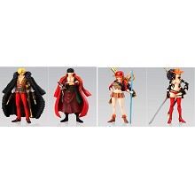 one piece figures(4pcs a set)