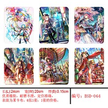 Fujiwara painter mouse pads(6pcs a set)BSD064