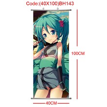 Hatsune Miku wallscroll(40X100)BH143