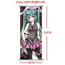 Hatsune Miku wallscroll(40X100)BH145