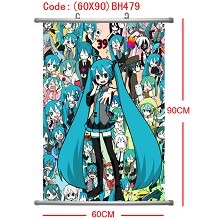 Hatsune Miku wallscroll(60×90)BH479