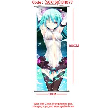 Hatsune Miku wallscroll(50X150)BH077