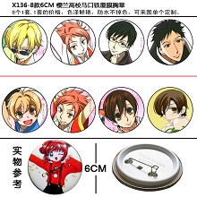 Ouran High School Host Club pins(8pcs a set)X136