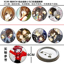 Vampire Knight pins(8pcs a set)X138