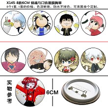 Gintama pins(8pcs a set)X145