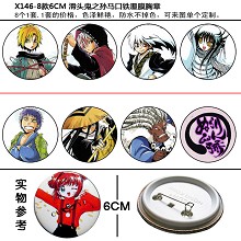 Nurarihyon no Mago pins(8pcs a set)X146