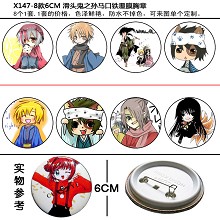 Nurarihyon no Mago pins(8pcs a set)X147