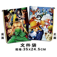 One piece documents bag