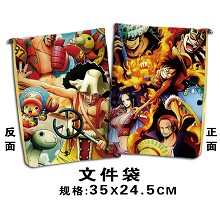 One piece documents bag