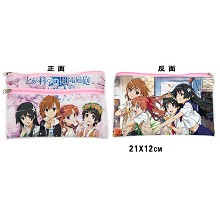 Toaru Kagaku no rail gun pen bag