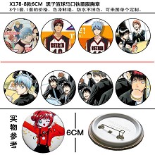 Kuroko no Basuke pins(8pcs a set)X178