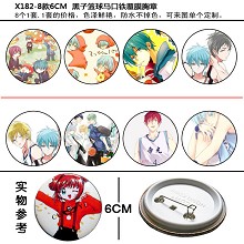 Kuroko no Basuke pins(8pcs a set)X182